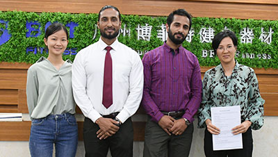 尼泊尔客户成功申请成为博菲特的代理